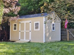 12x16 custom shed built on site Charlotte NC